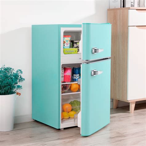 best dorm fridge freezer|retro dorm fridge with freezer.